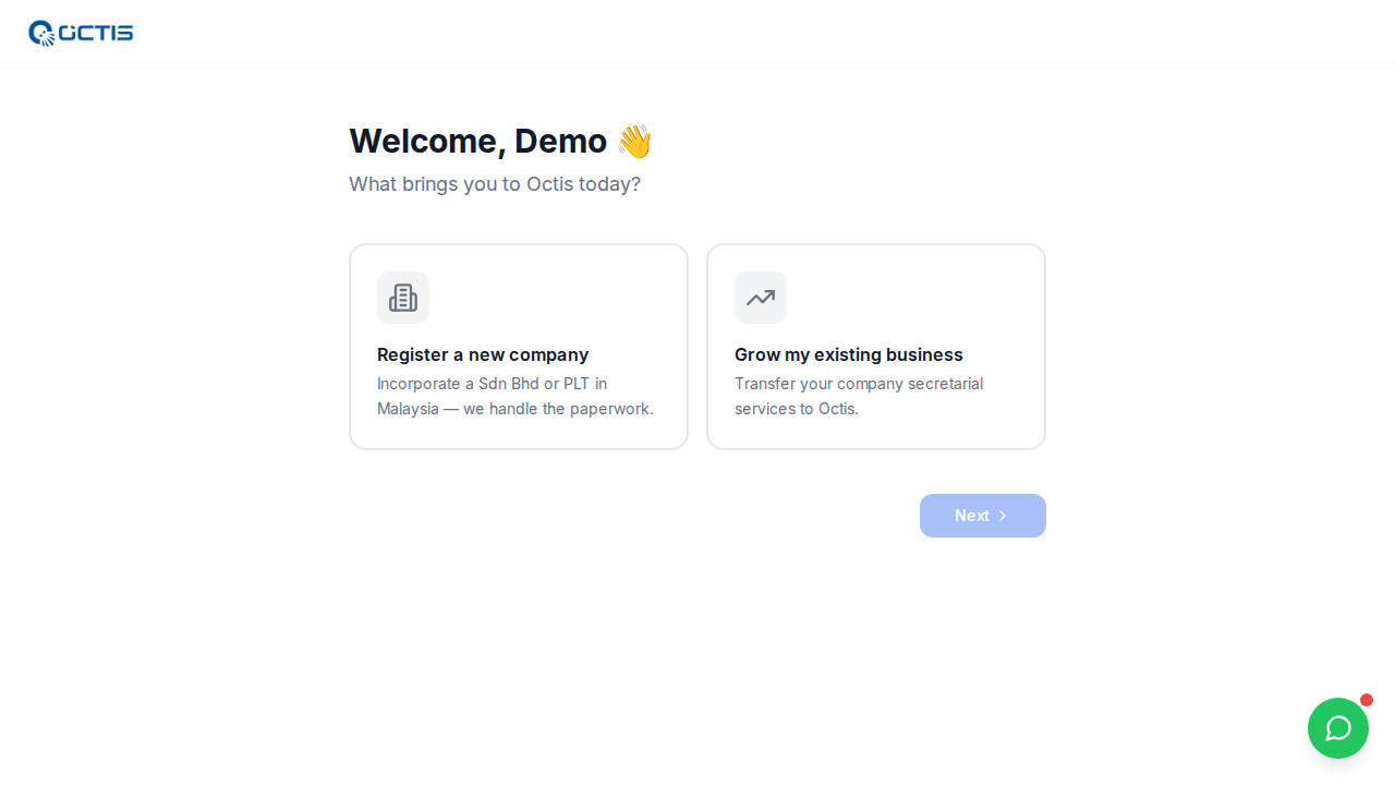 Step 1: Sign in + go to Onboarding