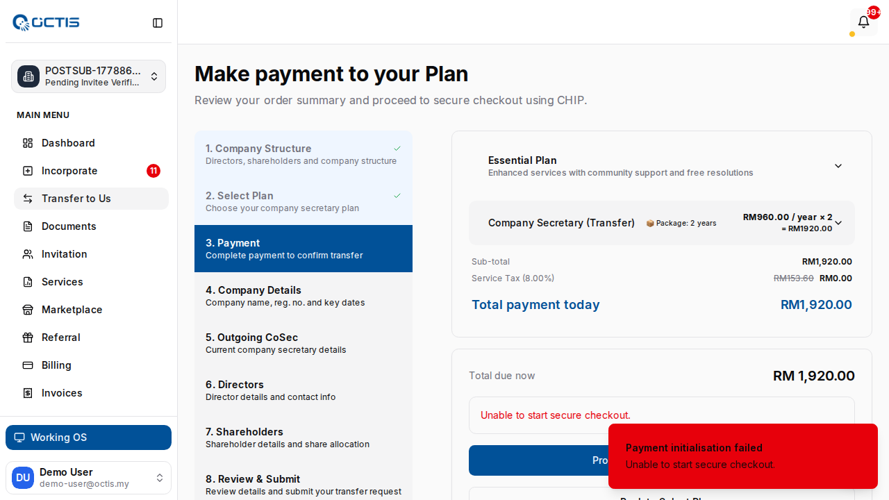 Step 7: Payment marked paid